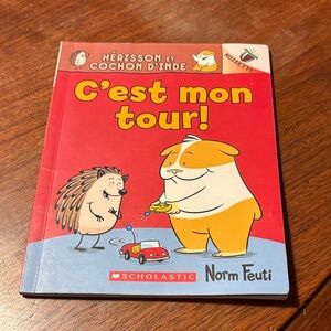 Scholastic Red and Blue Children's Book